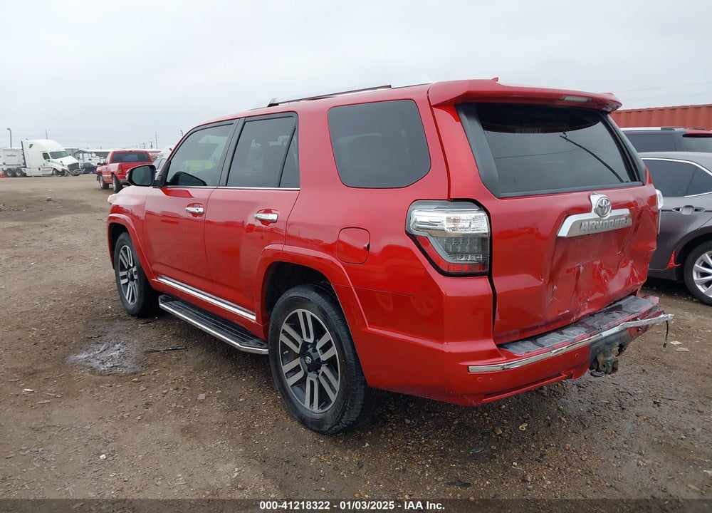 2015 TOYOTA 4RUNNER LIMITED VIN: JTEBU5JR3F5229125