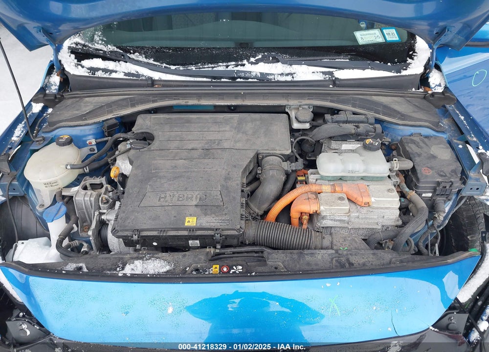 2018 HYUNDAI IONIQ HYBRID BLUE VIN: KMHC65LC1JU064844