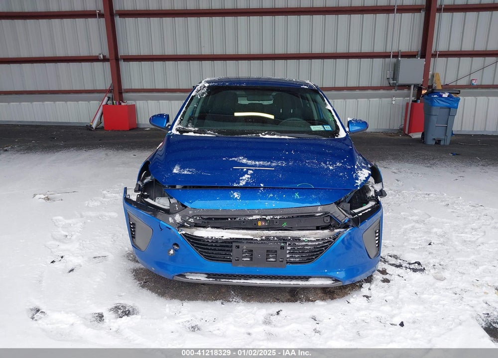 2018 HYUNDAI IONIQ HYBRID BLUE VIN: KMHC65LC1JU064844