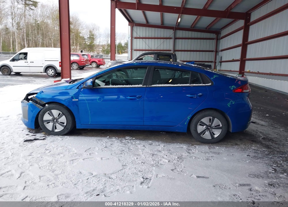 2018 HYUNDAI IONIQ HYBRID BLUE VIN: KMHC65LC1JU064844