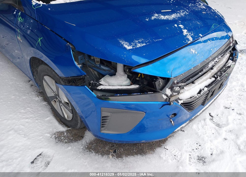 2018 HYUNDAI IONIQ HYBRID BLUE VIN: KMHC65LC1JU064844