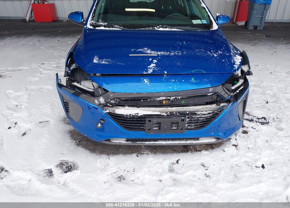 2018 HYUNDAI IONIQ HYBRID BLUE VIN: KMHC65LC1JU064844