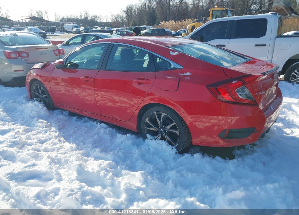 2019 HONDA CIVIC SPORT VIN: 2HGFC2F88KH551903