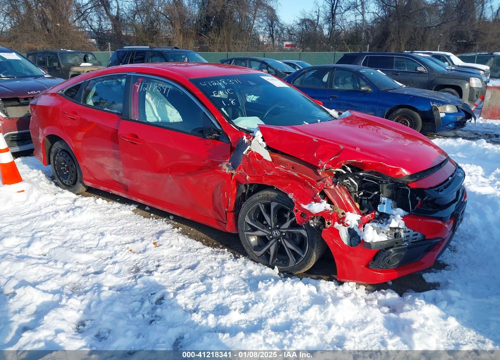 2019 HONDA CIVIC SPORT VIN: 2HGFC2F88KH551903