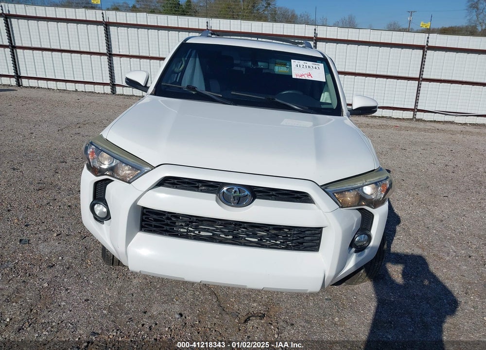 2016 TOYOTA 4RUNNER SR5 PREMIUM VIN: JTEZU5JRXG5126042