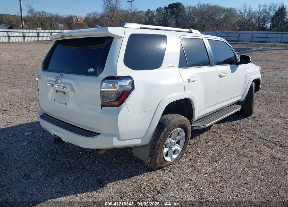 2016 TOYOTA 4RUNNER SR5 PREMIUM VIN: JTEZU5JRXG5126042