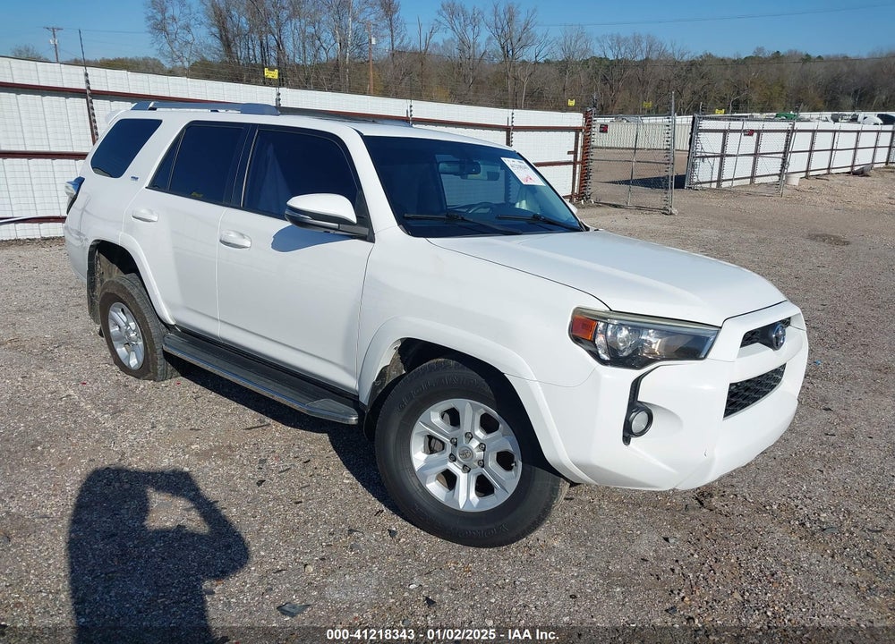 2016 TOYOTA 4RUNNER SR5 PREMIUM VIN: JTEZU5JRXG5126042