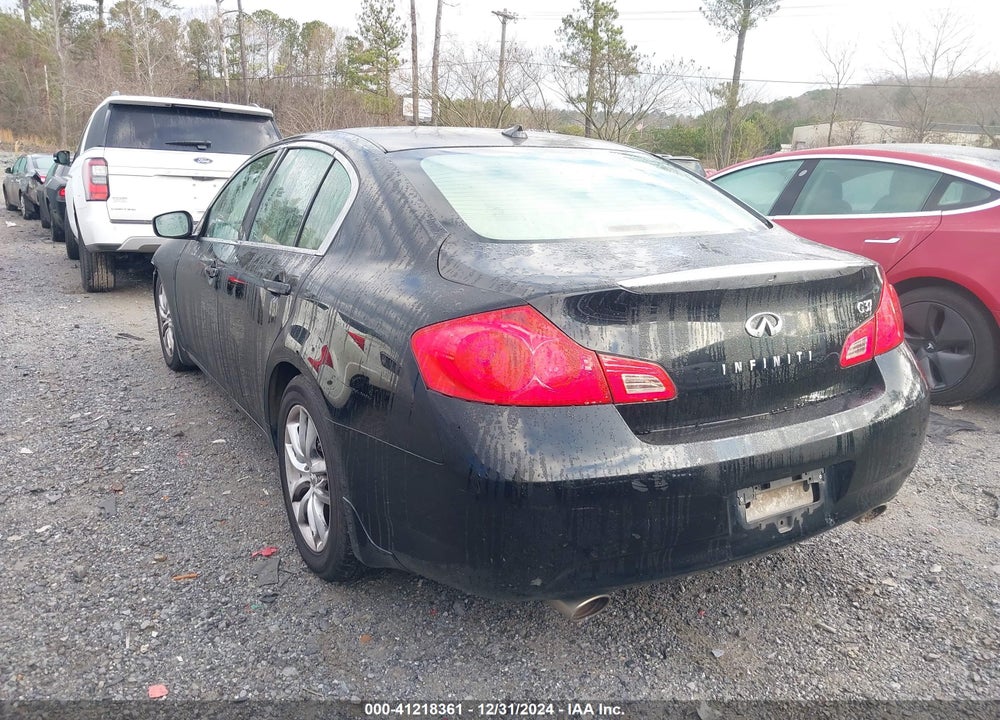 2009 INFINITI G37 JOURNEY VIN: JNKCV61E99M013376