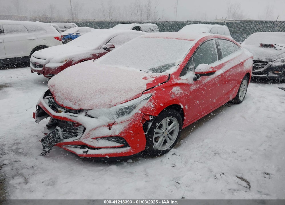 2018 CHEVROLET CRUZE LT AUTO VIN: 1G1BE5SM9J7179549