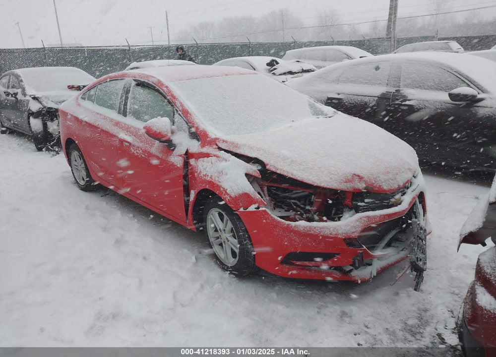2018 CHEVROLET CRUZE LT AUTO VIN: 1G1BE5SM9J7179549