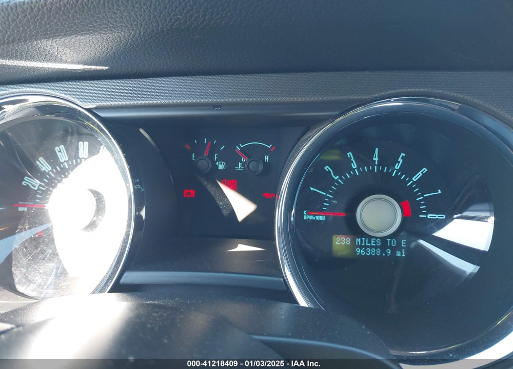 2011 FORD MUSTANG V6 VIN: 1ZVBP8AM3B5138462