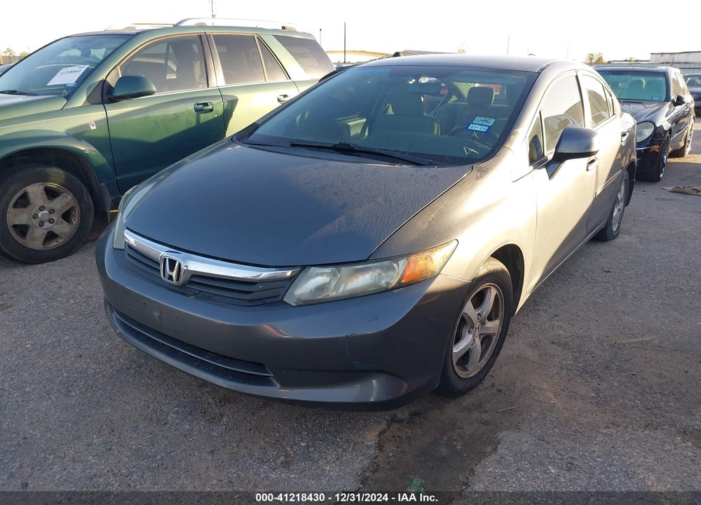 2012 HONDA CIVIC NATURAL GAS VIN: 19XFB5F59CE003589
