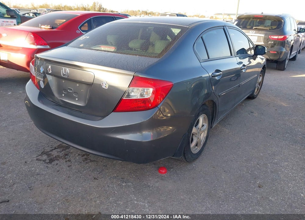 2012 HONDA CIVIC NATURAL GAS VIN: 19XFB5F59CE003589