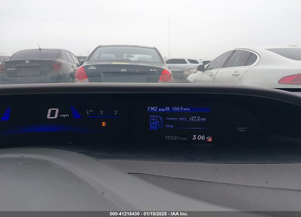 2012 HONDA CIVIC NATURAL GAS VIN: 19XFB5F59CE003589