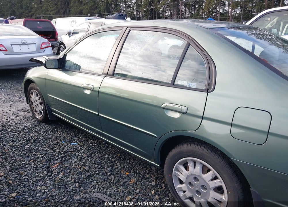 2004 HONDA CIVIC LX VIN: 2HGES16504H590485