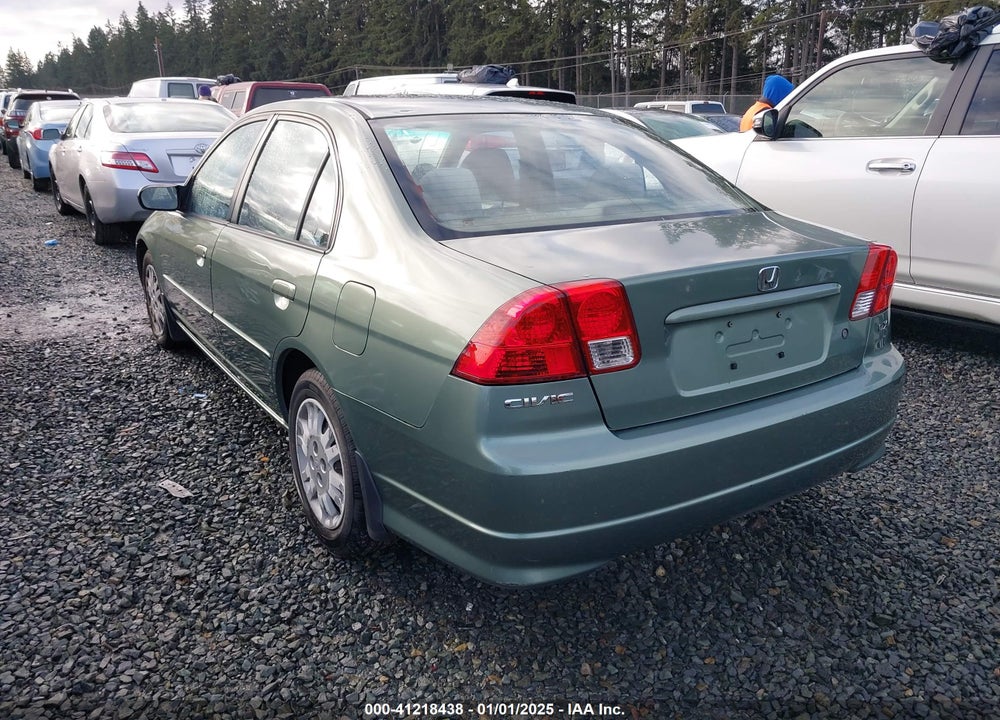 2004 HONDA CIVIC LX VIN: 2HGES16504H590485