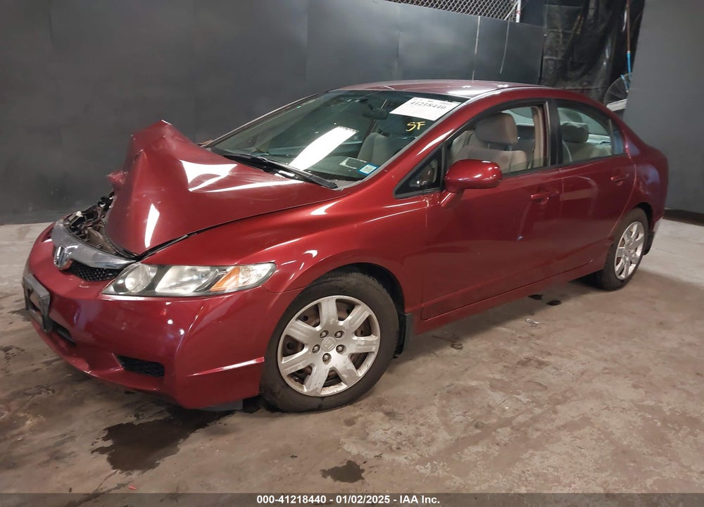 2010 HONDA CIVIC VIN: 2HGFA1F59AH537657