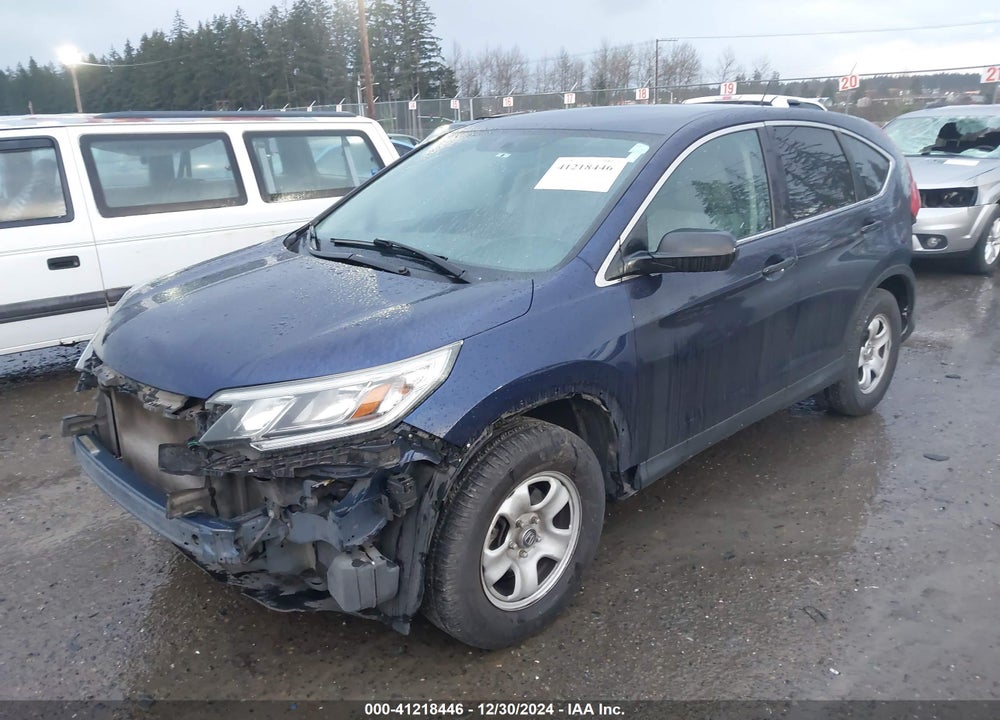 2015 HONDA CR-V LX VIN: 3CZRM3H32FG706767