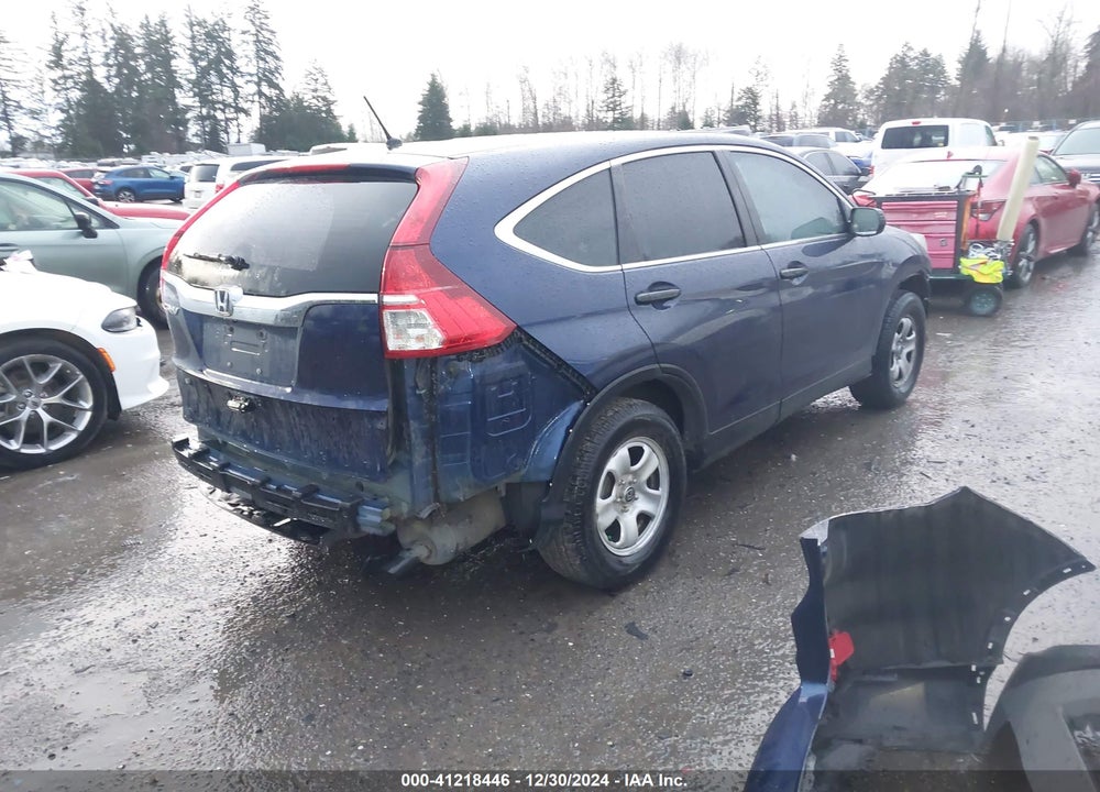 2015 HONDA CR-V LX VIN: 3CZRM3H32FG706767