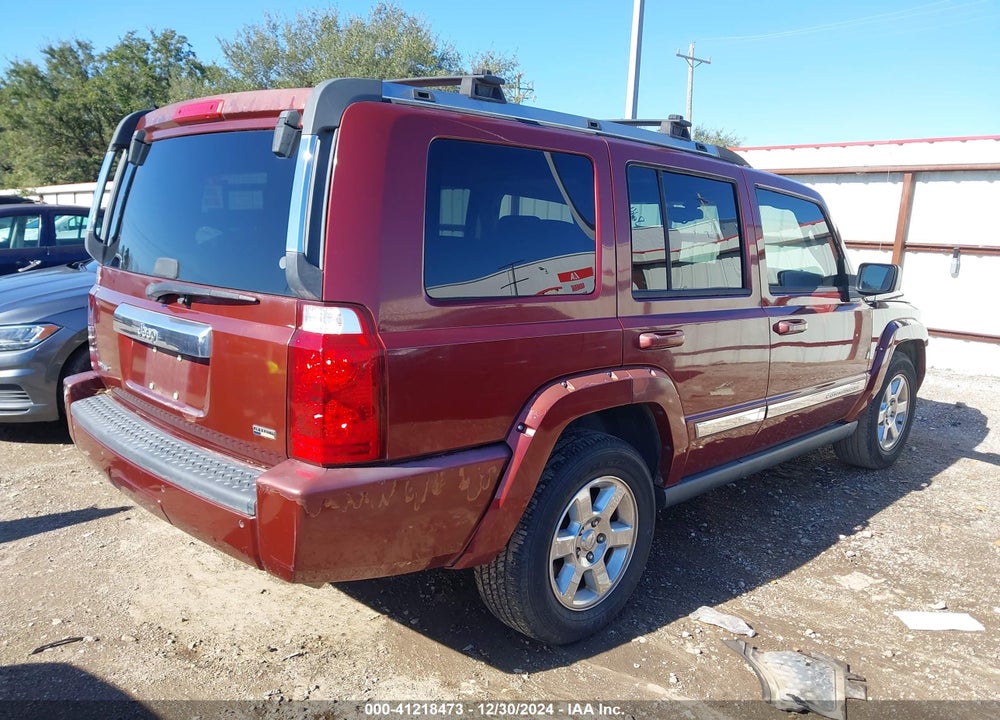2007 JEEP COMMANDER LIMITED VIN: 1J8HH58P07C533316
