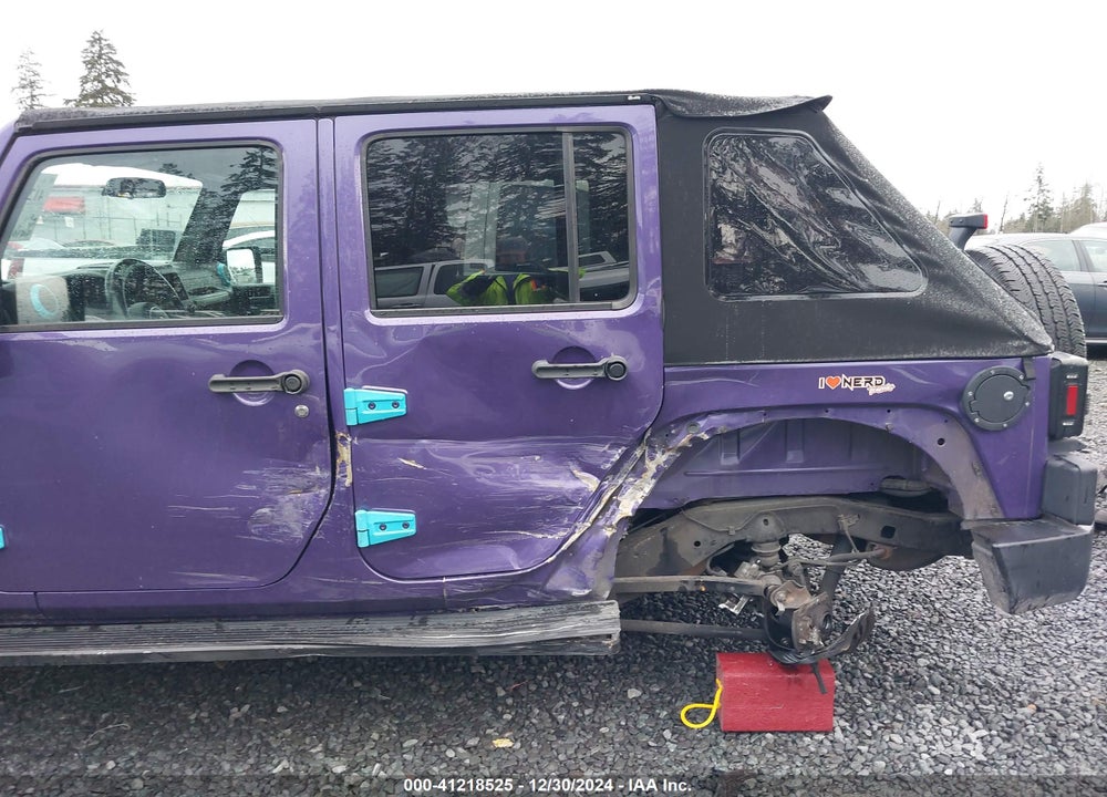 2018 JEEP WRANGLER JK UNLIMITED SPORT 4X4 VIN: 1C4BJWDG0JL847049