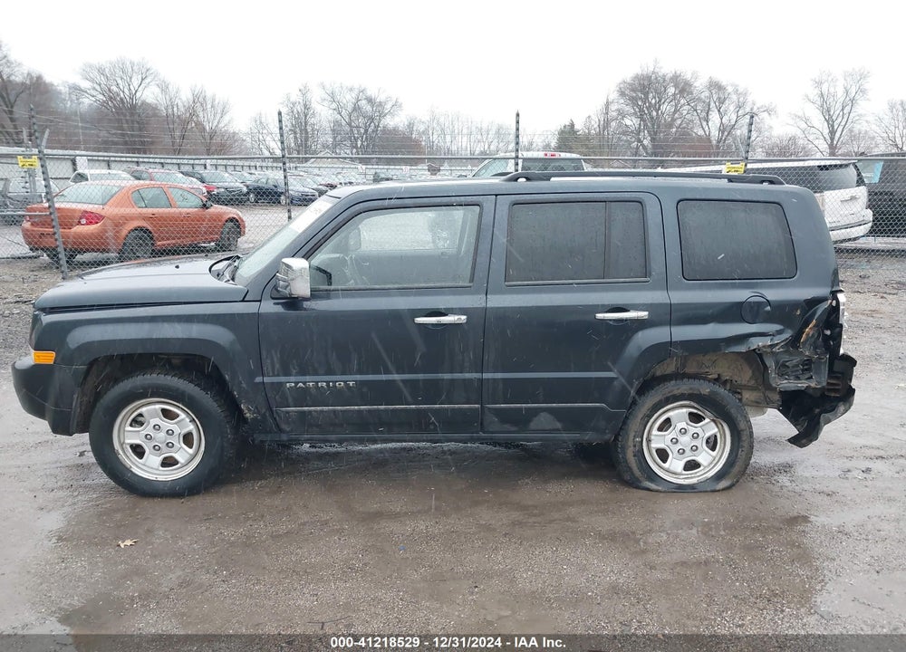 2014 JEEP PATRIOT SPORT VIN: 1C4NJRBB9ED534068