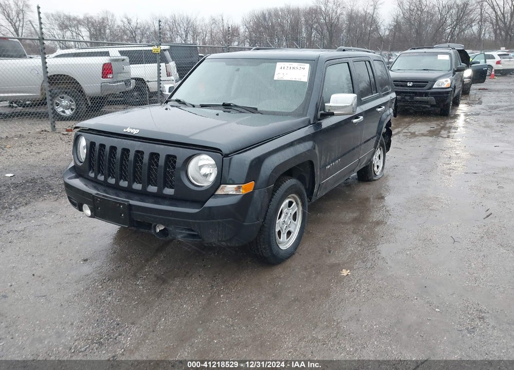 2014 JEEP PATRIOT SPORT VIN: 1C4NJRBB9ED534068