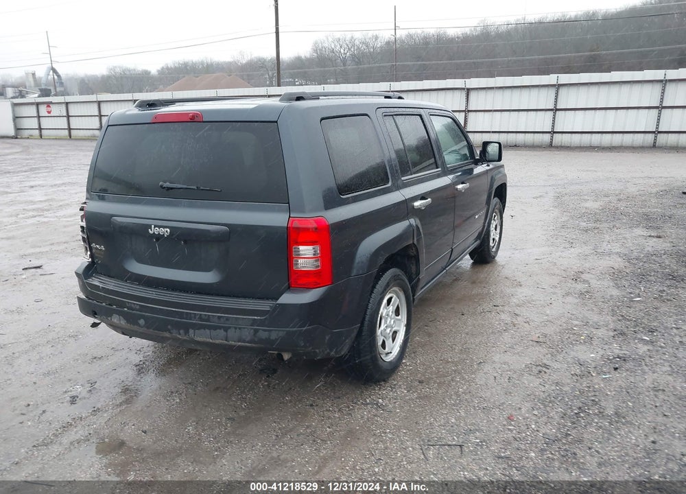 2014 JEEP PATRIOT SPORT VIN: 1C4NJRBB9ED534068