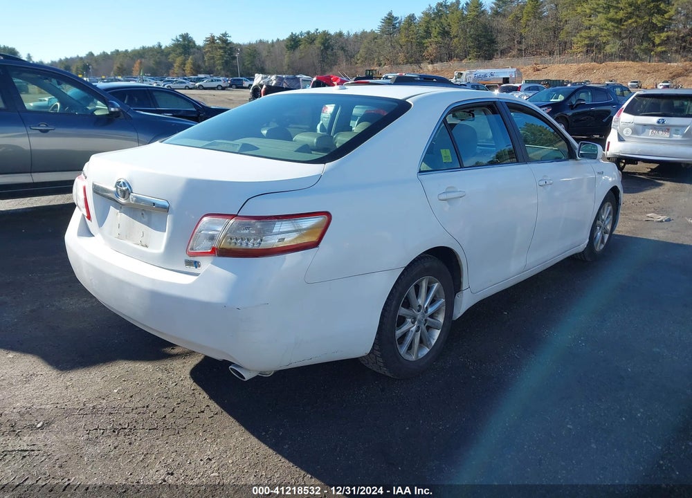 2011 TOYOTA CAMRY HYBRID VIN: 4T1BB3EK3BU134684