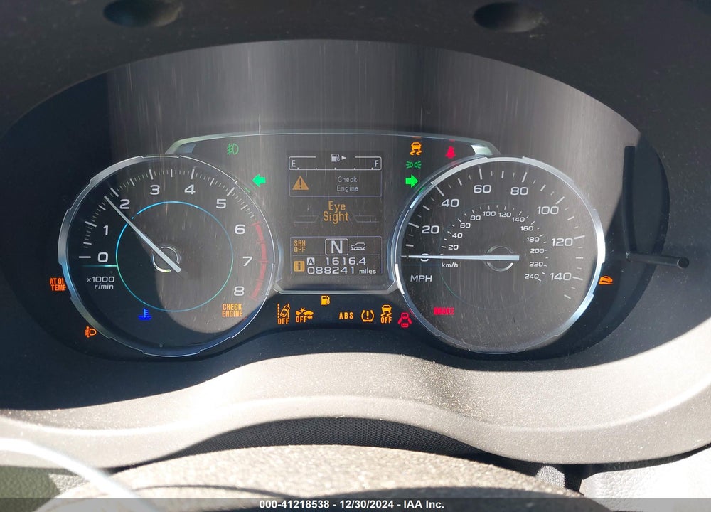 2018 SUBARU FORESTER 2.5I TOURING VIN: JF2SJAWC8JH464378