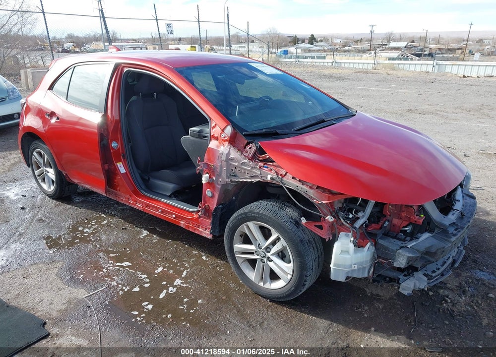 2019 TOYOTA COROLLA VIN: JTNK4RBE6K3054393