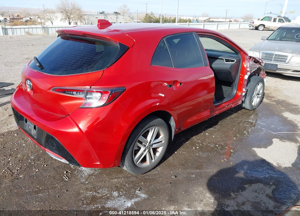 2019 TOYOTA COROLLA VIN: JTNK4RBE6K3054393