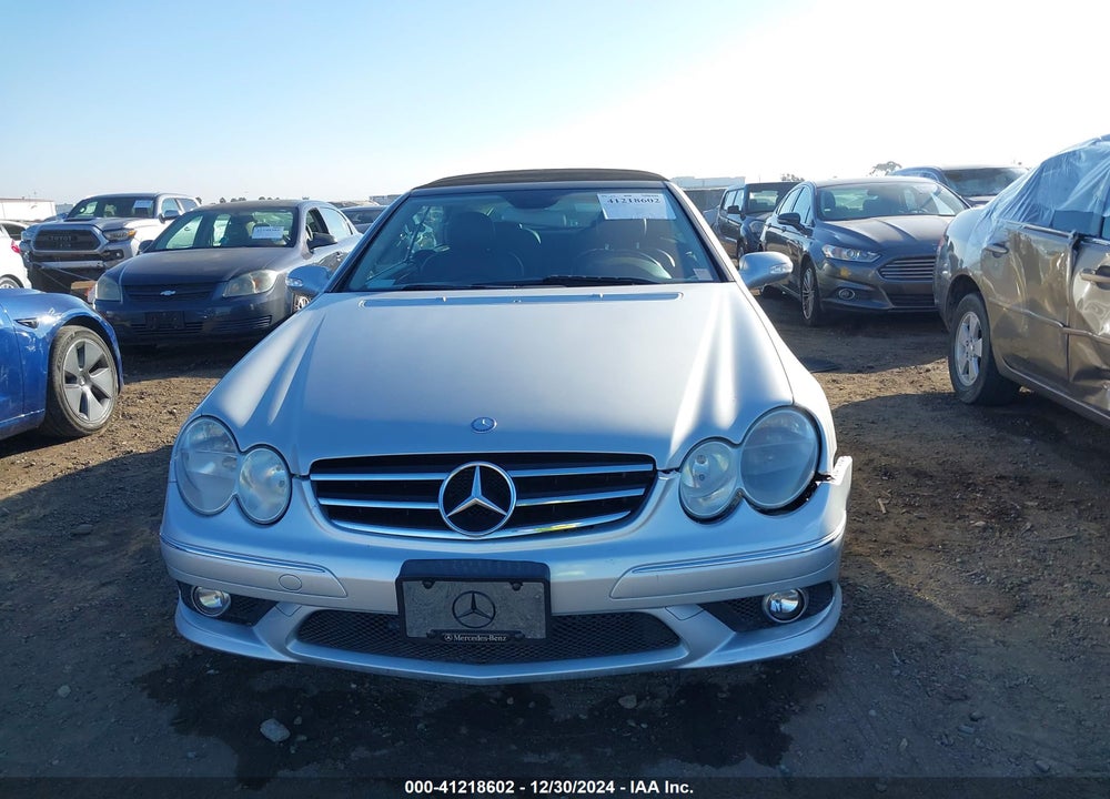 2007 MERCEDES-BENZ CLK 550 VIN: WDBTK72F77T075397
