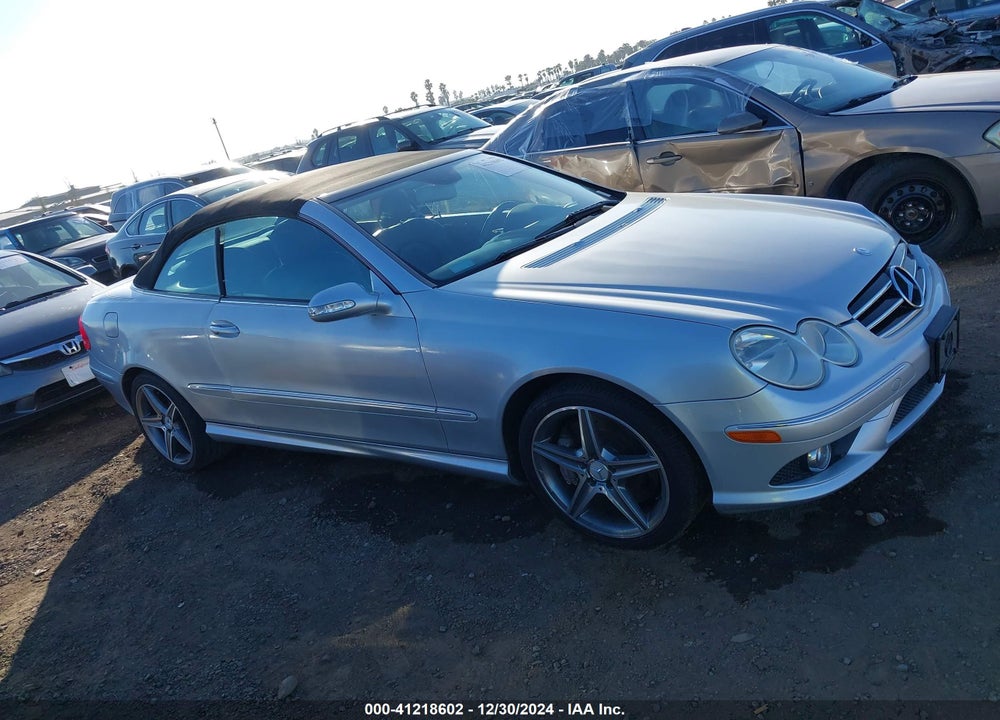 2007 MERCEDES-BENZ CLK 550 VIN: WDBTK72F77T075397