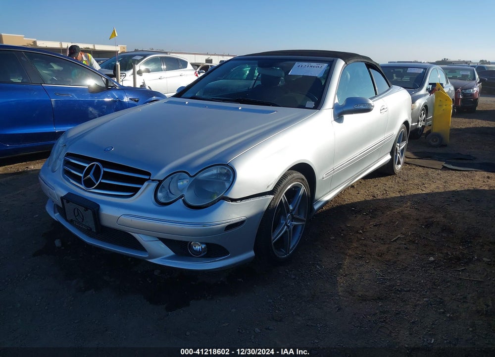 2007 MERCEDES-BENZ CLK 550 VIN: WDBTK72F77T075397