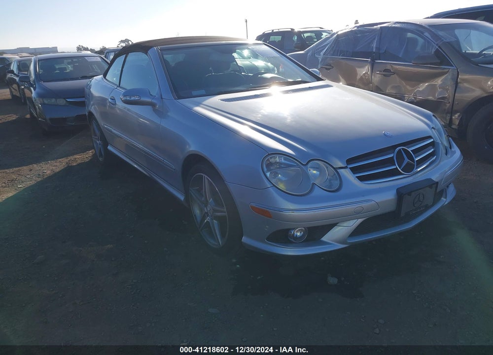 2007 MERCEDES-BENZ CLK 550 VIN: WDBTK72F77T075397