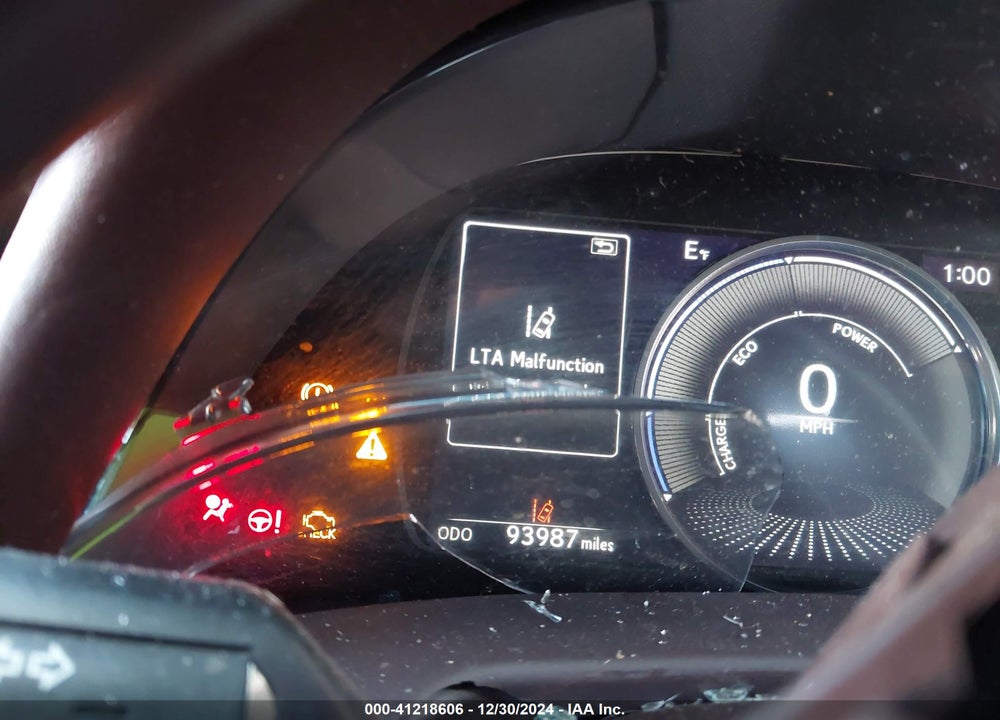 2019 LEXUS ES 300H VIN: 58AB21B12KU001357