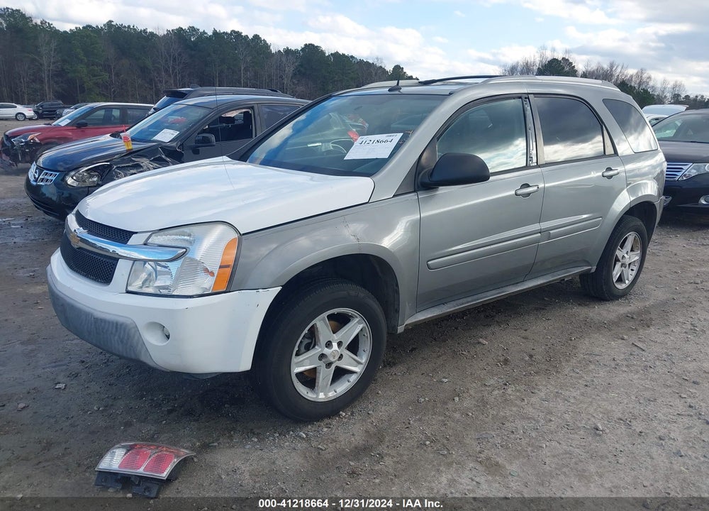 2005 CHEVROLET EQUINOX LT VIN: 2CNDL63F456002436