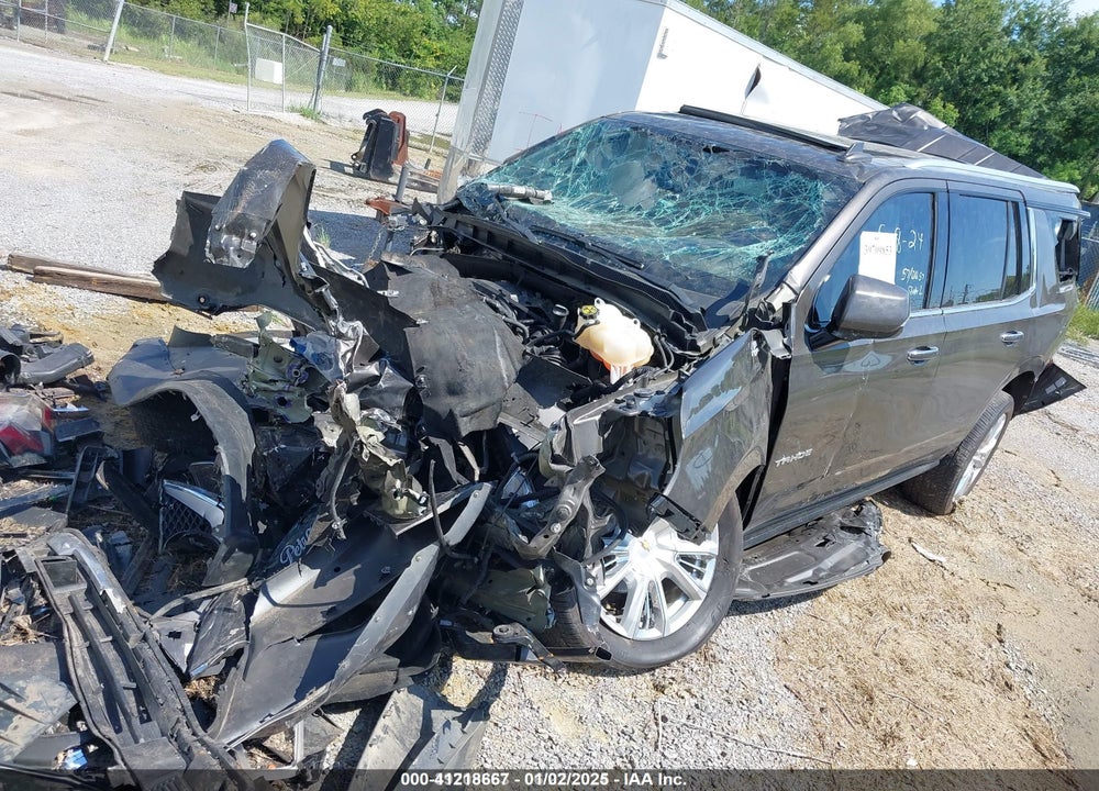 2021 CHEVROLET TAHOE 2WD HIGH COUNTRY VIN: 1GNSCTKL3MR113006