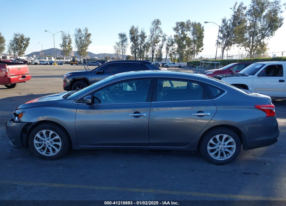 2019 NISSAN SENTRA SV VIN: 3N1AB7AP0KY372968