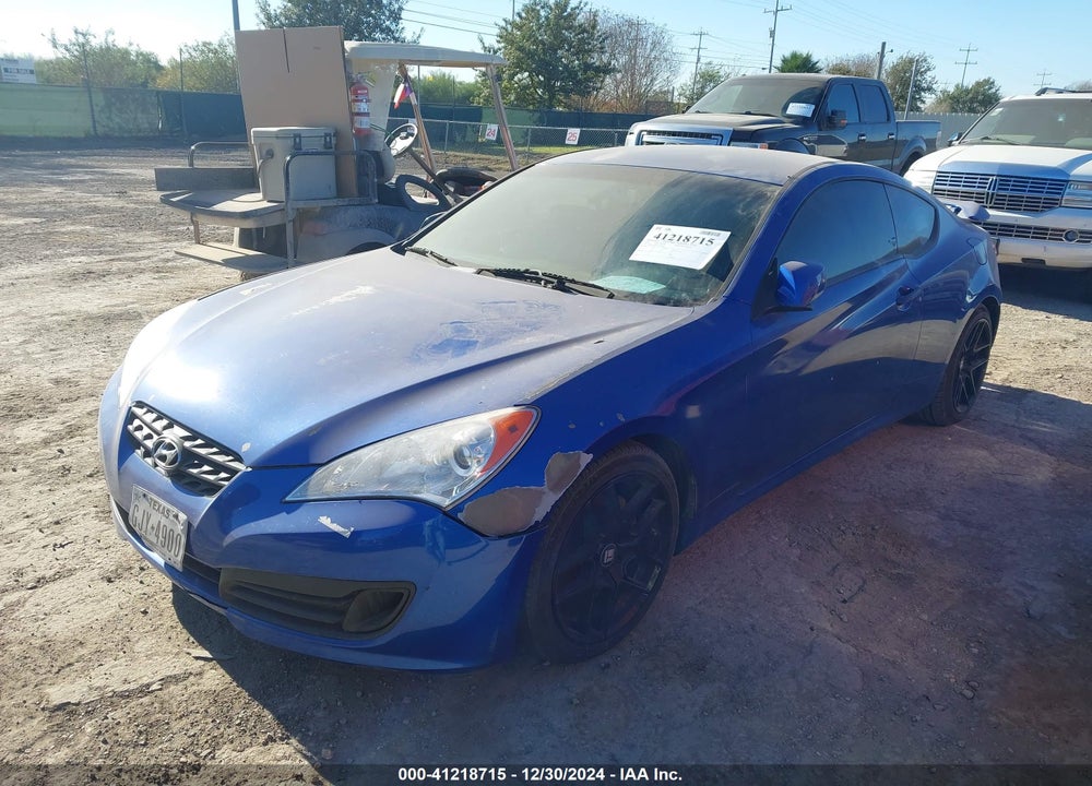 2010 HYUNDAI GENESIS 2.0T VIN: KMHHT6KD1AU028036