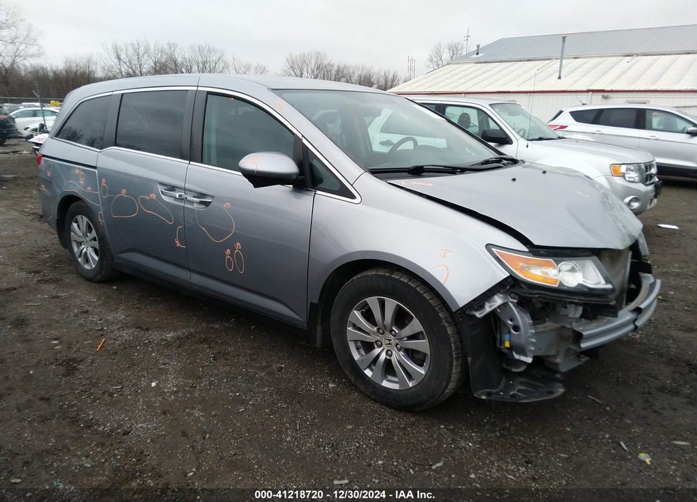 2016 HONDA ODYSSEY SE VIN: 5FNRL5H39GB137363