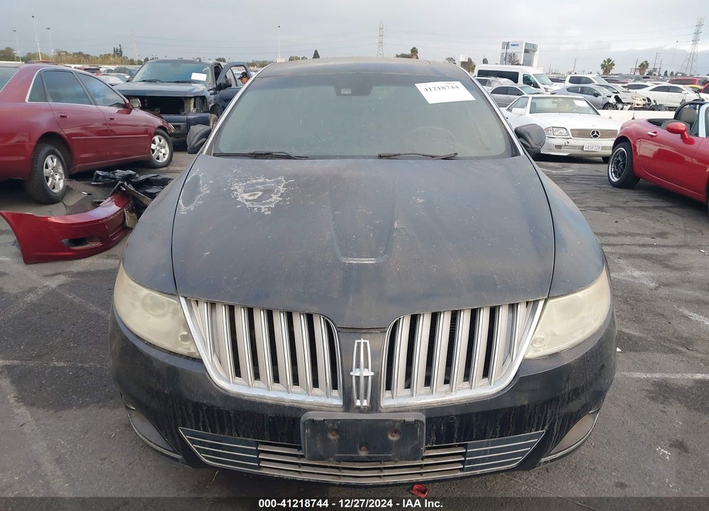 2012 LINCOLN MKS VIN: 1LNHL9FT5CG805287