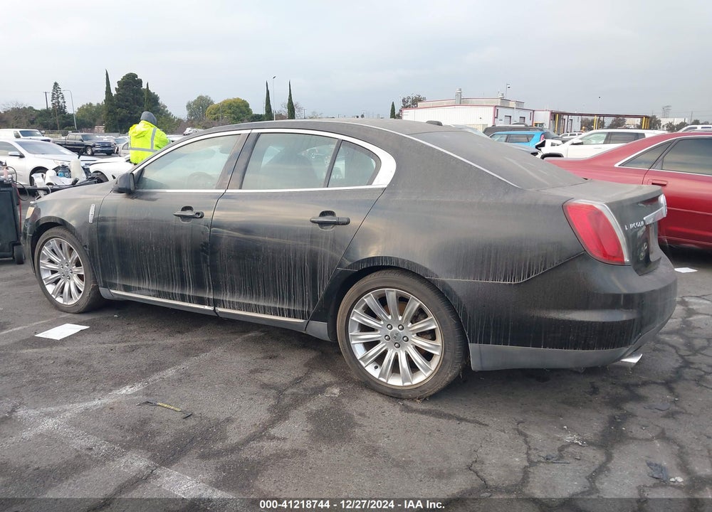 2012 LINCOLN MKS VIN: 1LNHL9FT5CG805287