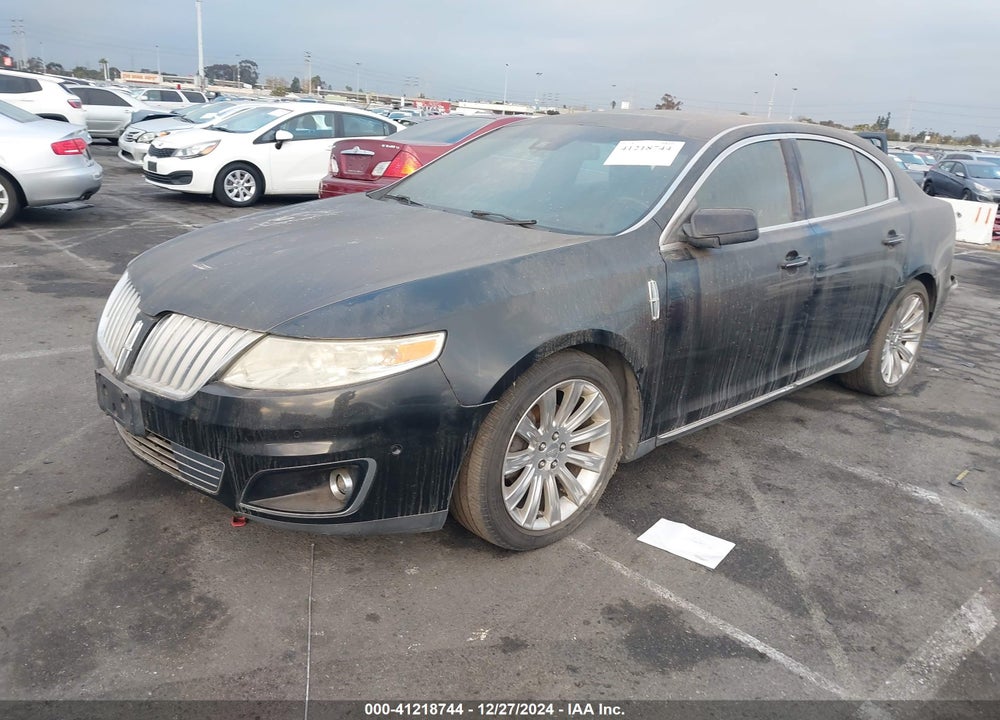 2012 LINCOLN MKS VIN: 1LNHL9FT5CG805287