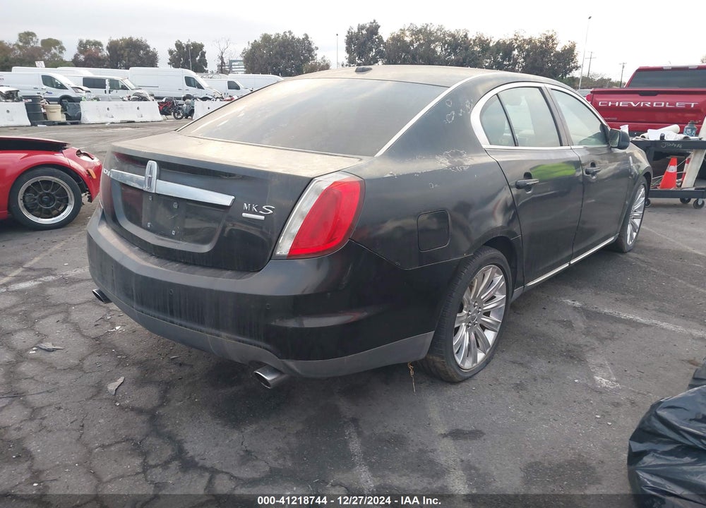 2012 LINCOLN MKS VIN: 1LNHL9FT5CG805287