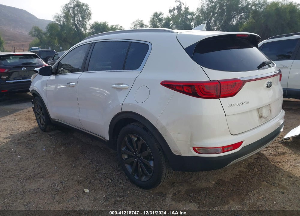 2018 KIA SPORTAGE EX VIN: KNDPN3ACXJ7410209