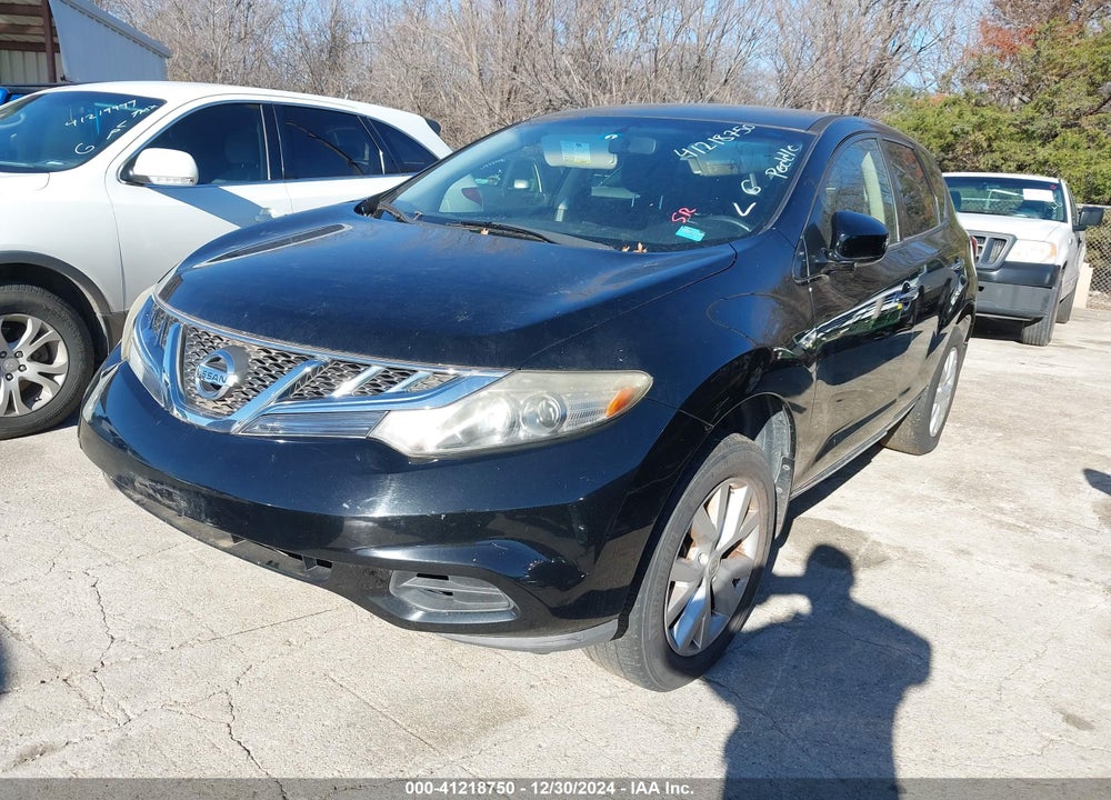 2012 NISSAN MURANO S VIN: JN8AZ1MU4CW116417