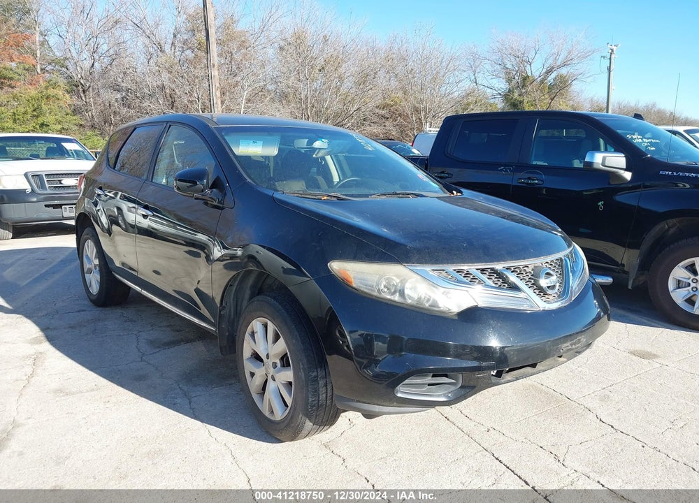2012 NISSAN MURANO S VIN: JN8AZ1MU4CW116417