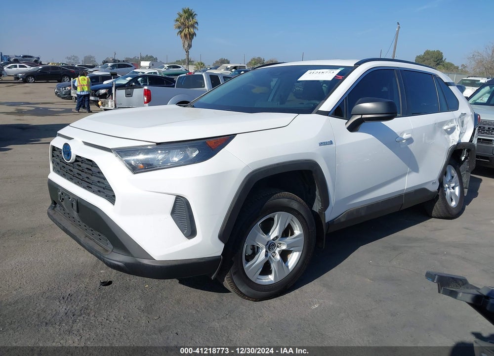 2019 TOYOTA RAV4 HYBRID LE VIN: 2T3LWRFV9KW020569